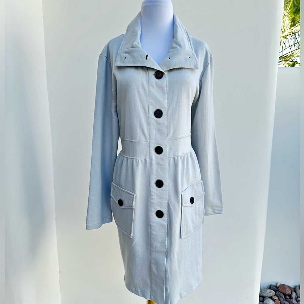 Light Gray Women's Maternity Coat